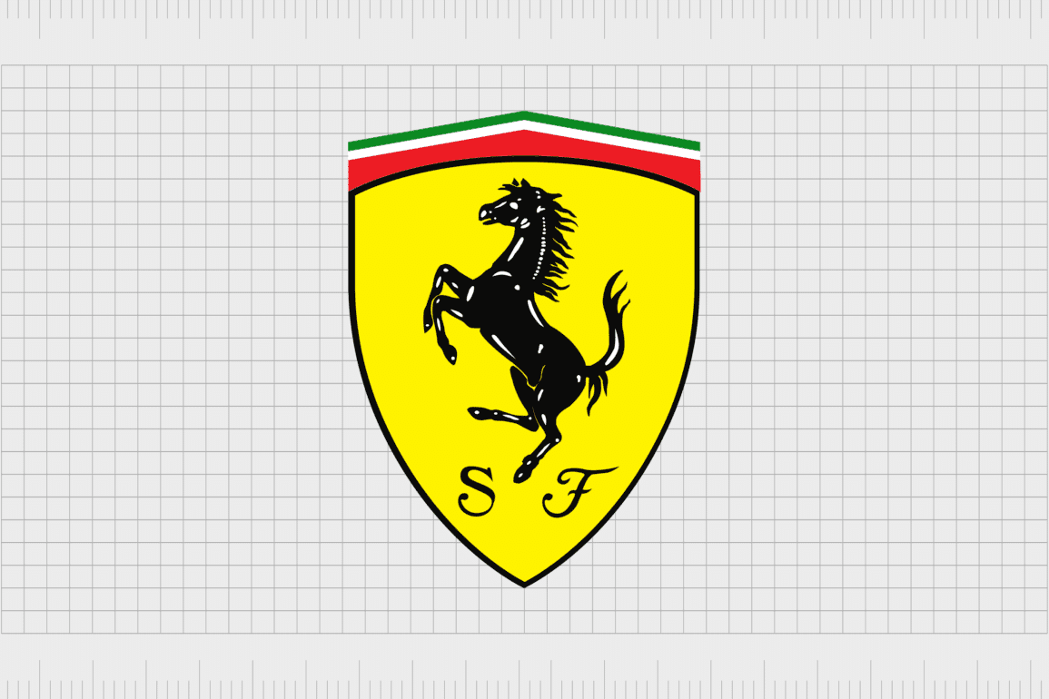 Ferrari logo - the iconic prancing horse emblem