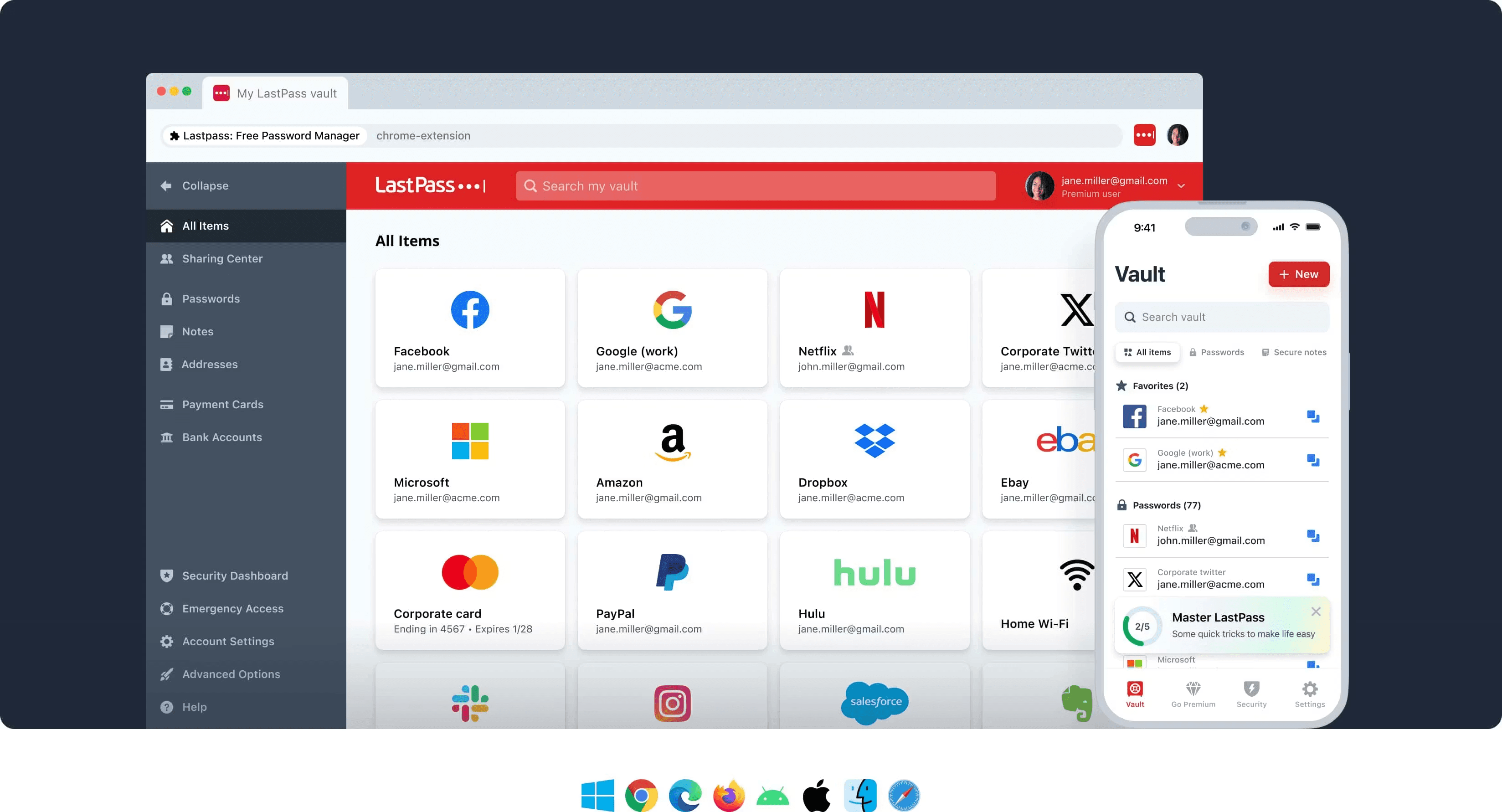LastPass logo - the password manager company